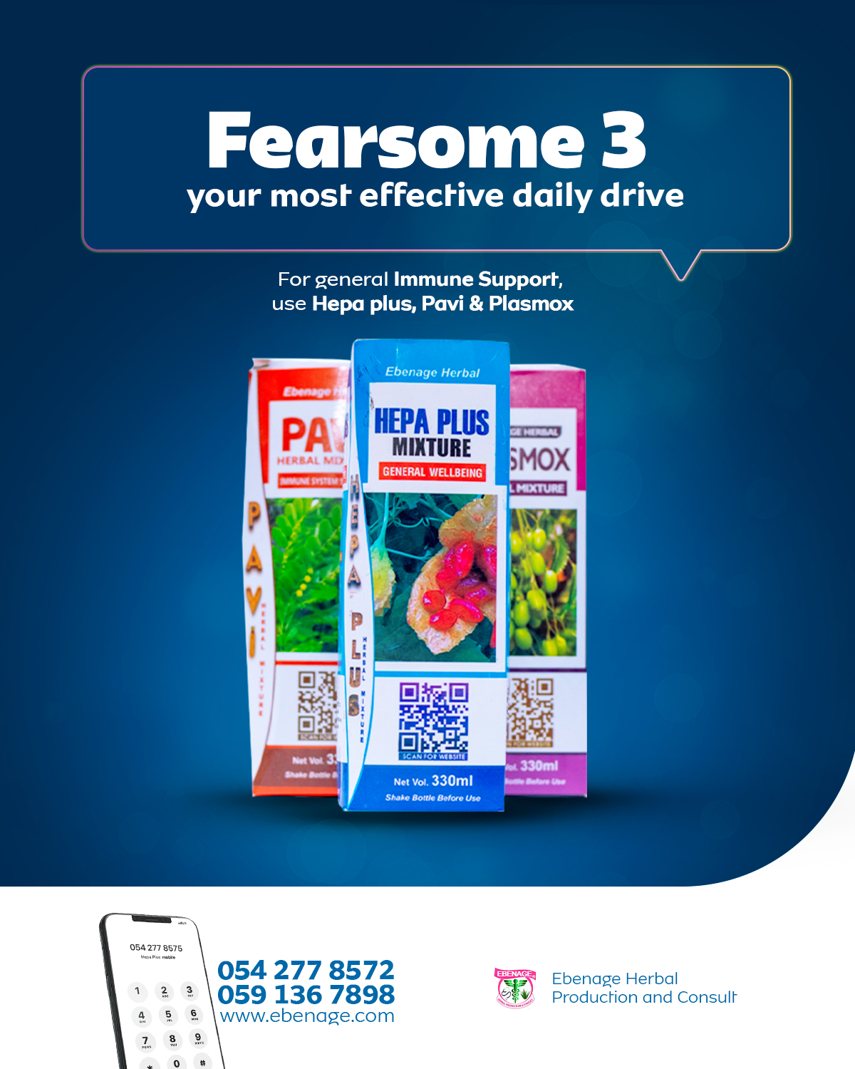 FEARSOME 3 - BLUE
