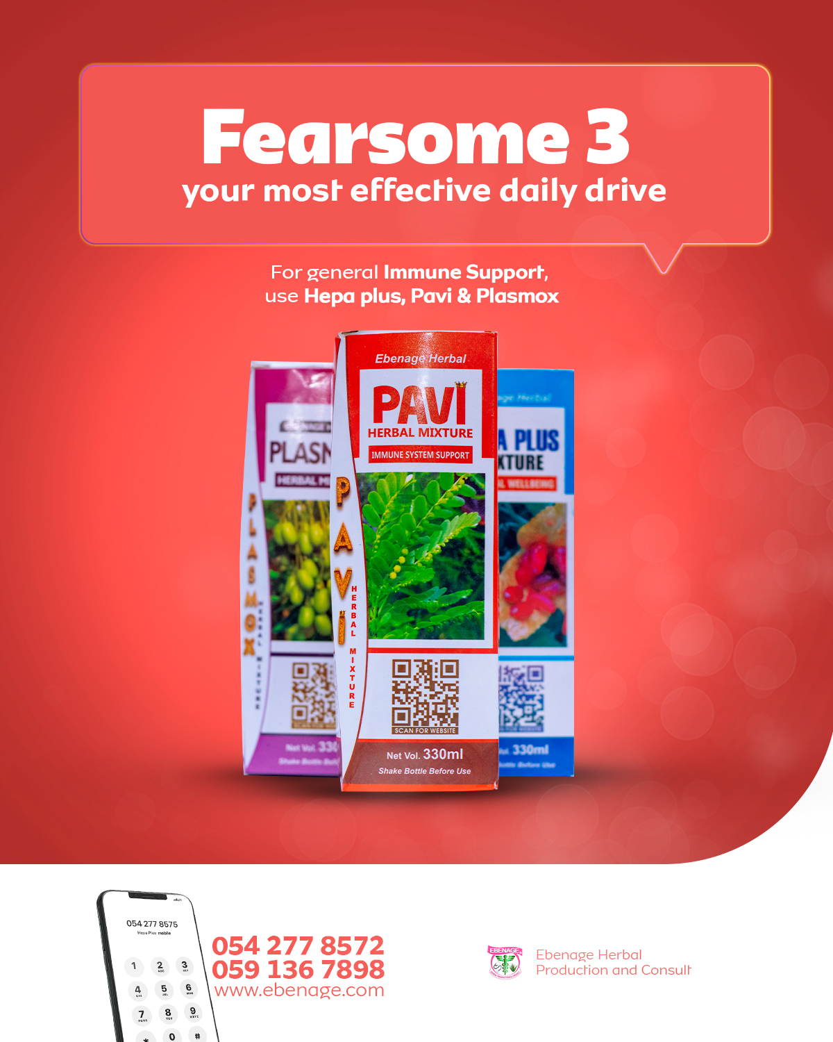 FEARSOME 3 - RED