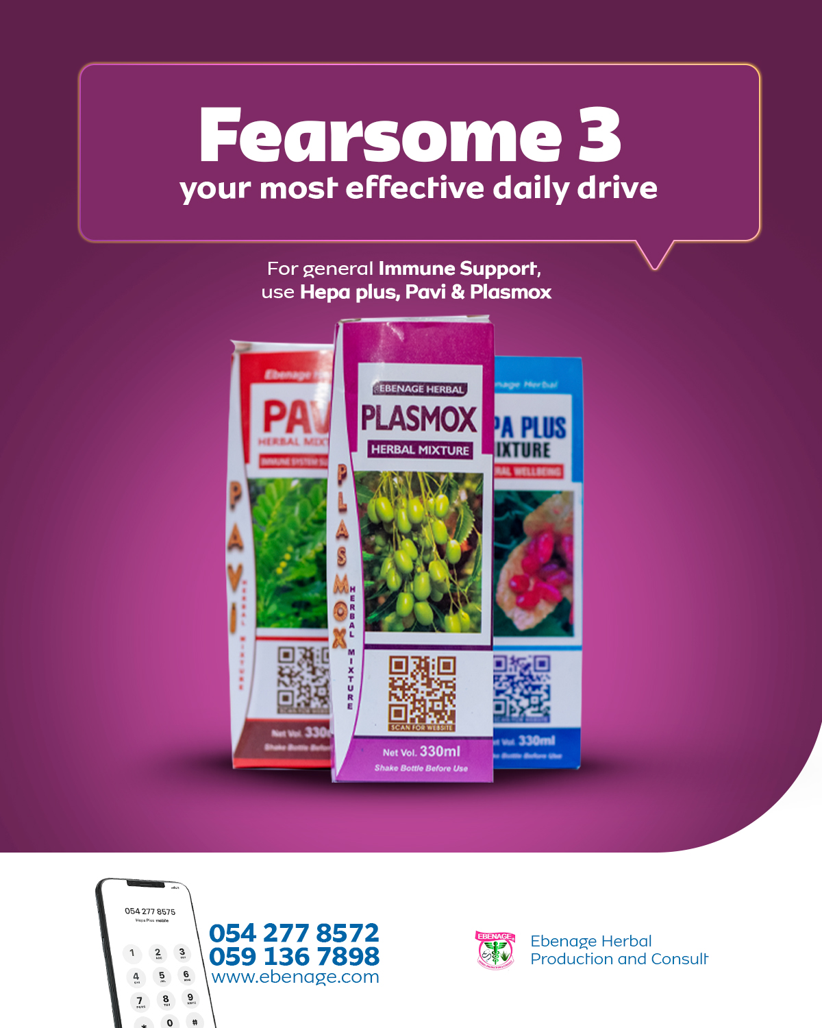 FEARSOME 3 - PURPLE